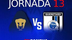 Pumas vs Querétaro: día, hora y dónde ver en vivo la Jornada 13 del Apertura 2022 de la Liga MX