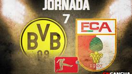 Borussia Dortmund se impone y gana en casa ante el Augsburgo