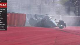 VIDEO | Así fue el choque de George Russell de Mercedes en el Gran Premio de Austria