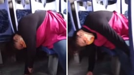 VIDEO| Mujer se queda dormida en un camión y se vuelve viral