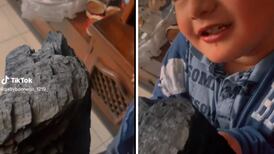 Niño recibe carbón por Día de Reyes, pide que le hagan una carne asada y se viraliza| VIDEO
