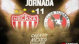 Necaxa vs Tijuana, ¿Cómo y dónde ver en vivo la jornada-11 de la Liga Mx?