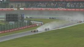 Piloto confesó que estuvo "a dos metros de morir" en el Gran Premio de Japón tras accidente de Carlos Sainz