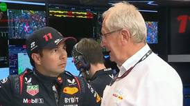El gesto de Helmut Marko al ver a Checo Pérez tras su accidente en el Gran Premio de Hungría 