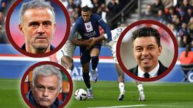 Mourinho, Luis Enrique y el Muñeco Gallardo se prueban el asiento de Christophe Galtier en el nuevo PSG