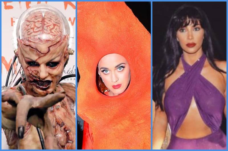 Los 10 disfraces más impresionantes de los famosos en Halloween