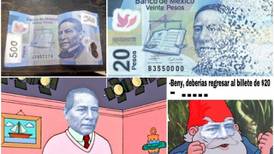 MEMES: Nuevo billete de 20 pesos causa revuelo en redes sociales