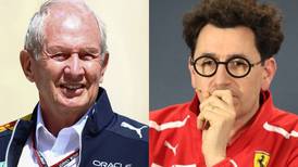 Helmut Marko respondió a Mattia Binotto tras las dudas que sembró en el GP de Miami: “Estamos en pie de igualdad”