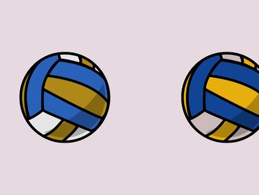 Test Visual: ¿Serás capaz de encontrar las 3 diferencias en el balón de voleibol en tiempo récord?