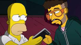 La escena de Los Simpson que predijo lo ocurrido con Bad Bunny y el celular de su fanática