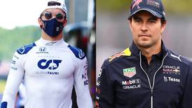 Pierre Gasly está decepcionado con Red Bull por la renovación de Checo Pérez