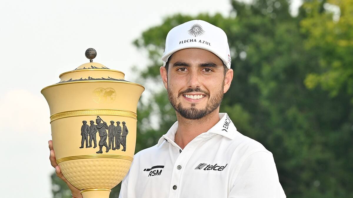 Abraham Ancer gana su primer título de la gira PGA: el mexicano se corona en el Jude Invitational