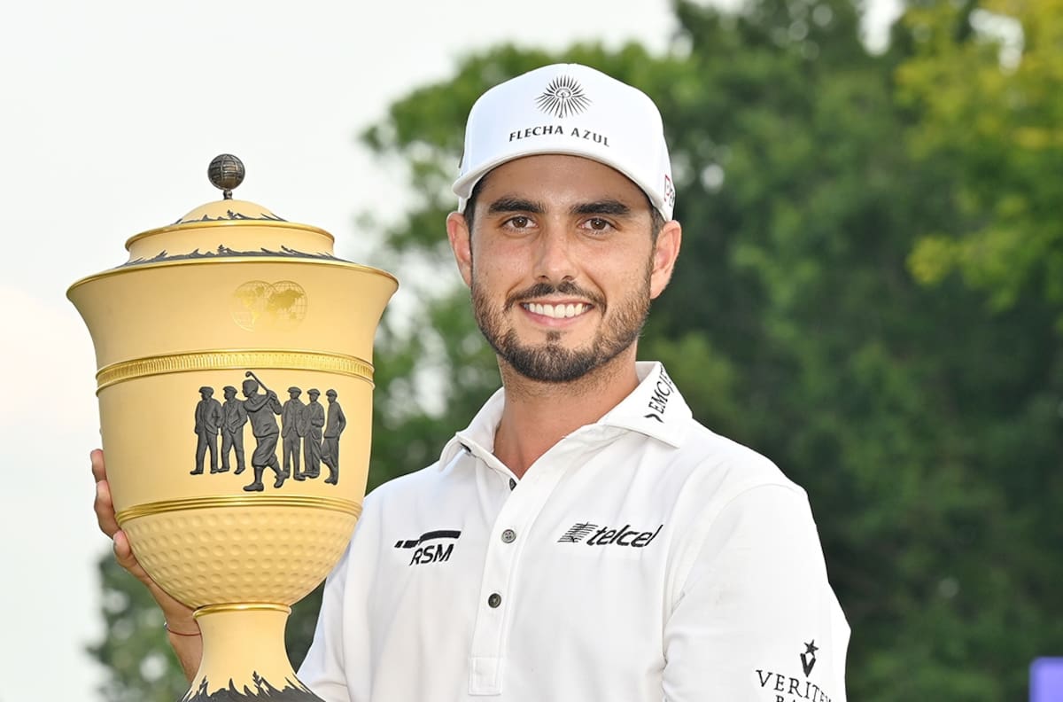 Abraham Ancer gana su primer título de la gira PGA: el mexicano se corona en el Jude Invitational