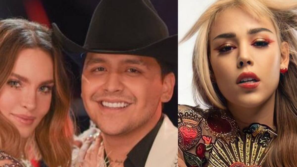 ¿Qué hace Christian Nodal en España? Confiesa si está por Belinda o por colaboración con Danna Paola