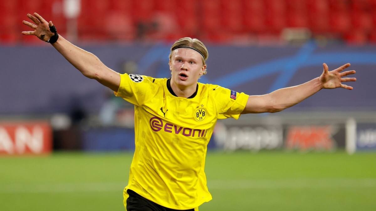 Una máquina de goles: Haaland vuelve a brillar en la Champions League contra Sevilla