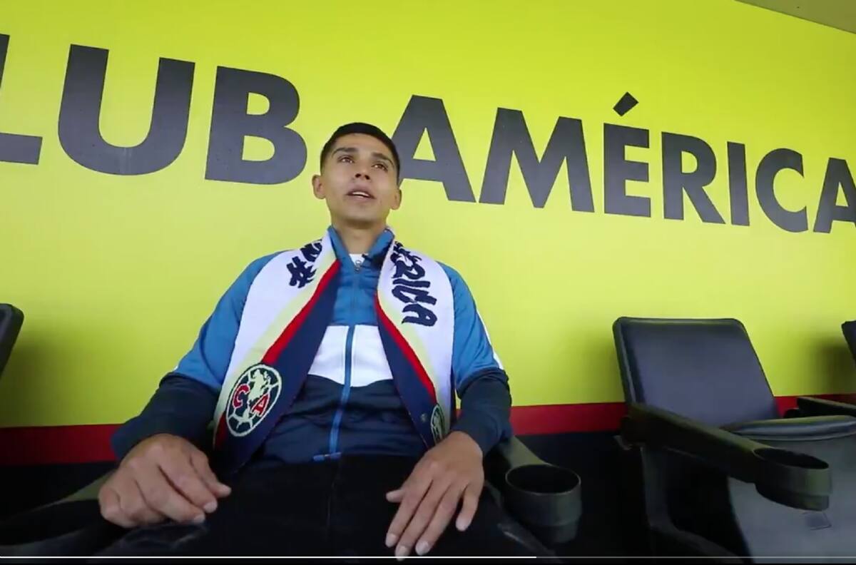 Video: estas fueron las primeras palabras de Salvador Reyes como jugador del América