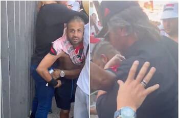 VIDEO | Hincha de Sao Paulo le robó el celular a Diego Lugano y recibió una brutal golpiza en Brasil