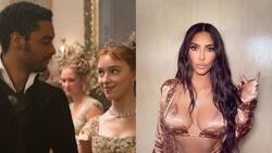 Kim Kardashian demuestra su gran fanatismo y obsesión por la serie "Bridgerton"