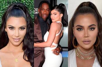 Los adorables saludos de cumpleaños de Kylie Jenner, Kim Kardashian y Khloé Kardashian a Travis Scott