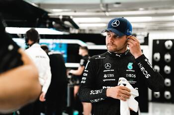 Valtteri Bottas subió por primera vez a nuevo monoplaza en F1