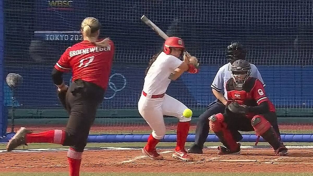 La Selección de México en Sóftbol perdió ante Canadá en su debut en los Juegos Olímpicos