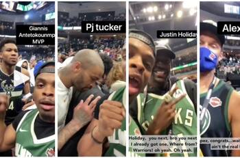 Youtuber se coló en festejo del campeonato de los Bucks