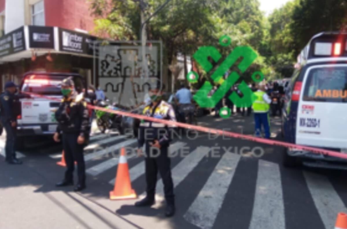 Mujer cae desde la azotea y muere durante el simulacro