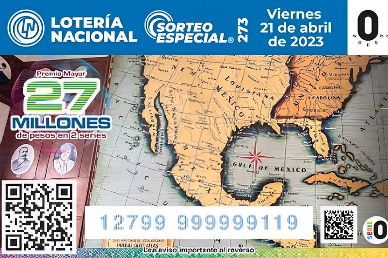 Sorteo Especial: 21 de abril.