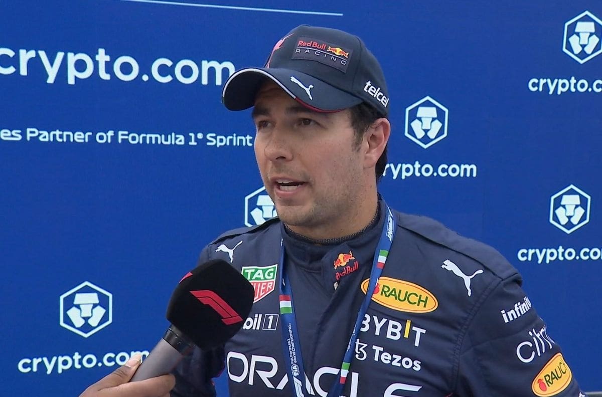 ‘Checo’ Pérez habló tras conseguir el tercer lugar en el Sprint Race