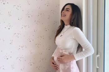 (FOTO) Así luce Ximena Navarrete con 30 semanas de embarazo