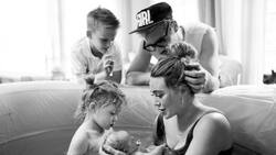 Hilary Duff comparte en redes su proceso de parto en casa