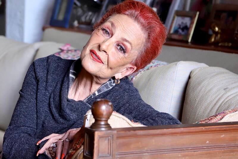 Talina Fernández en sus últimos momentos de vida