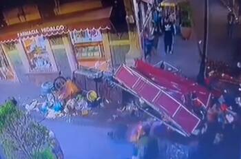 Camionero pierde el control y atropella a seis personas en San Juan de los Lagos