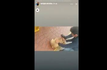 Fotos: Joven lanza a un perro a un río crecido por el paso del huracán “Grace”