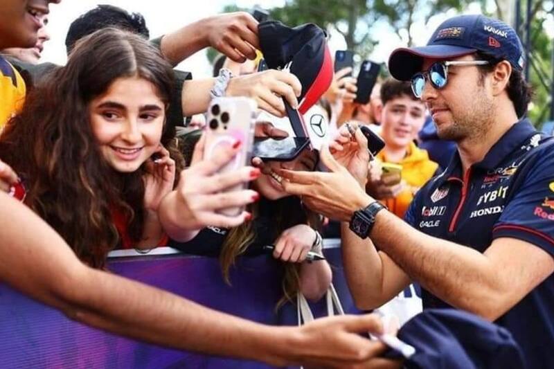 El piloto mexicano fue el más aclamado de la parrilla en el Gran Premio de Australia.
