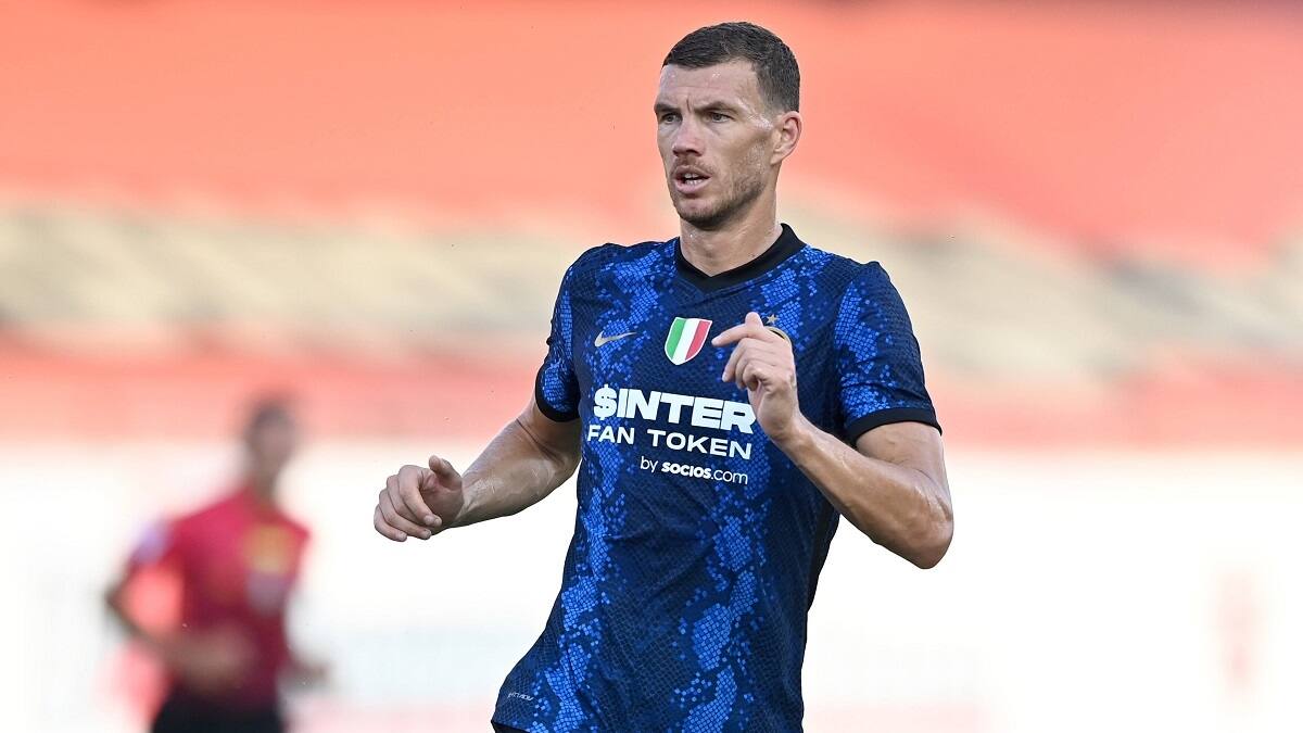 Dzeko aún no había fichado oficialmente... ¡cuando ya marcaba goles con el Inter!