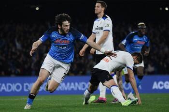 VIDEO | ¡A lo Maradona! Así fue el fantástico gol de Kvaratskhelia en el Napoli.