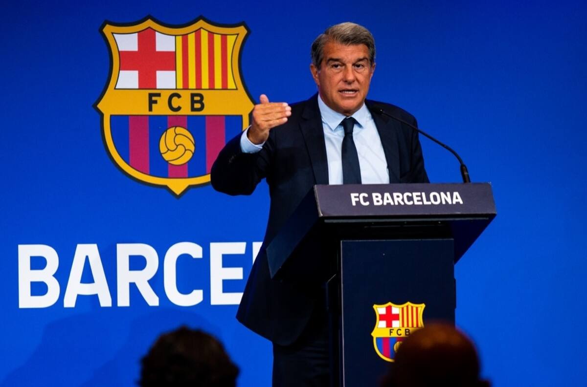 Joan Laporta no se arrepiente de la salida de Messi del FC Barcelona