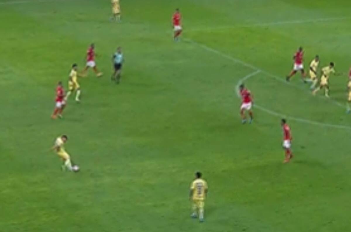 VIDEO | El golazo de Richard Sánchez en el partido entre América y Toluca