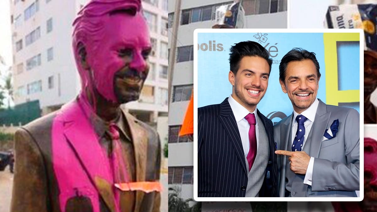 Vadhir Derbez no calla más; Habla de la estatua vandalizada de su papá