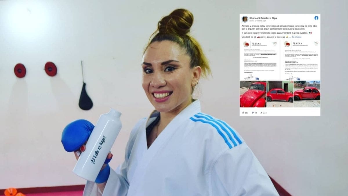 Medallista mexicana venderá su carro para poder ir a mundial de karate