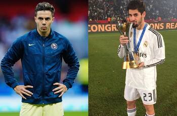 América: Sebastián Córdova e Isco Alarcón los relegados de Santiago Solari