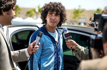 Lazio se queja por "Maradona: Sueño Bendito" por polémica frase