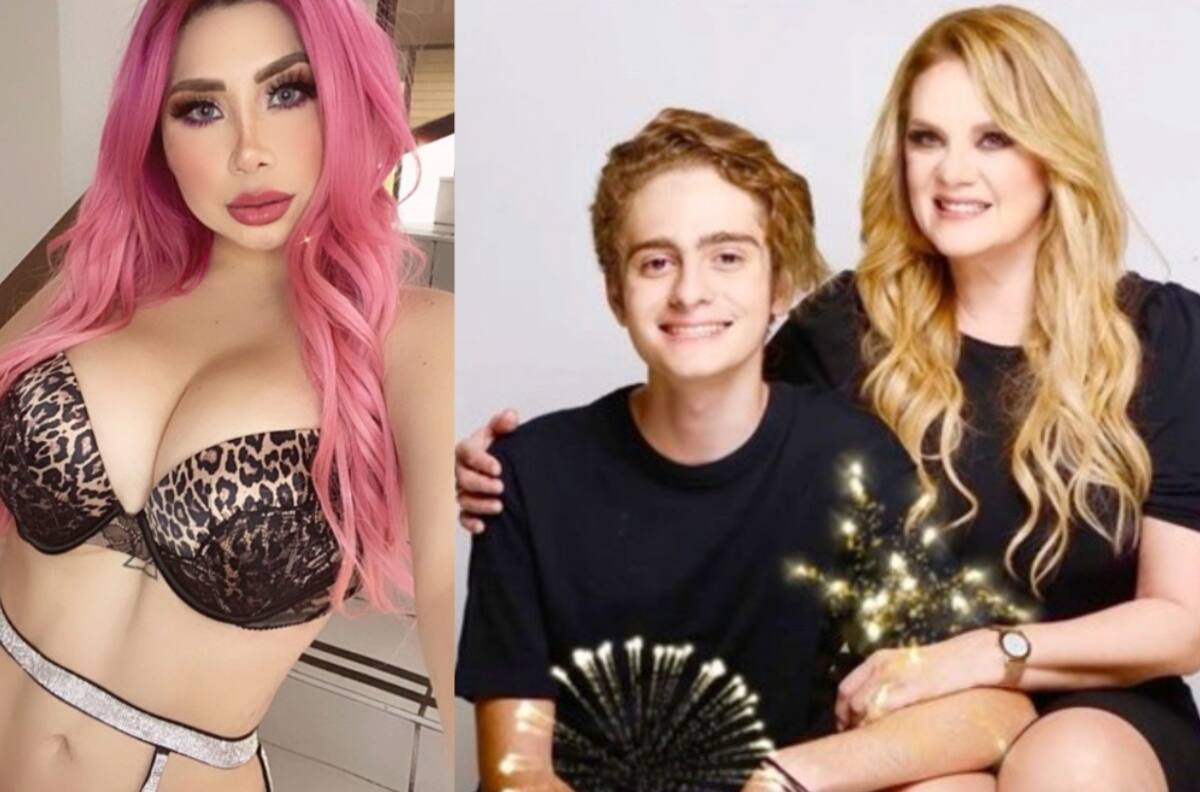 Érika Buenfil está molesta por el coqueteo entre su hijo Nicolás y "La Bebeshita"