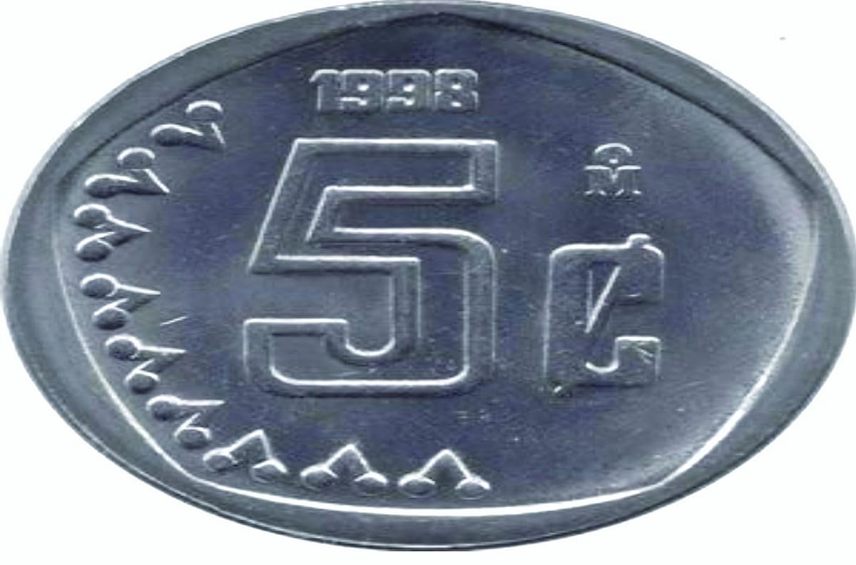 Numismática: Moneda de 5 centavos vale hasta 13 mil pesos