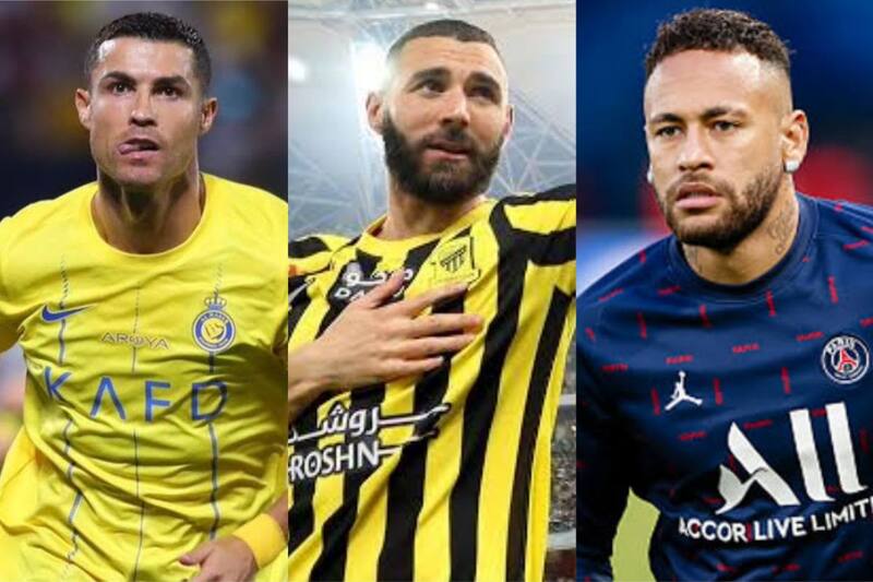 Arabia Saudita tiene a ocho de ellos, siendo encabezados por CR7. (Especial)