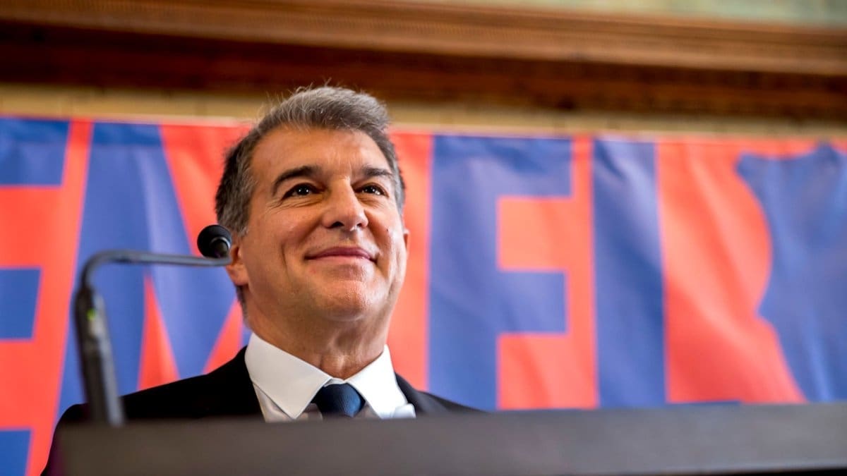 Joan Laporta comercializará "afrenta" a Real Madrid para fundación blaugrana