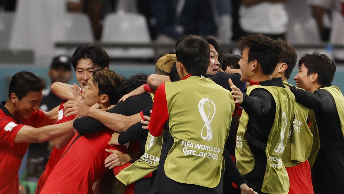 Corea del Sur se mete a los Octavos de Final del Mundial de Qatar tras vencer a Portugal