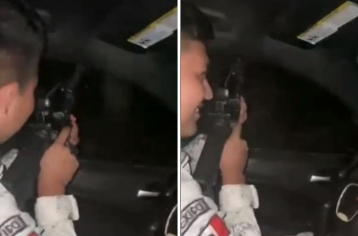 VIDEO| Captan a elemento del ejército jugando con su arma y se viraliza