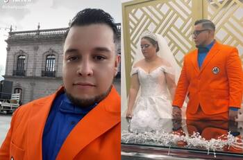 El mayor fan de Dragon Ball: Se casó usando un traje inspirado en Gokú y se hizo viral